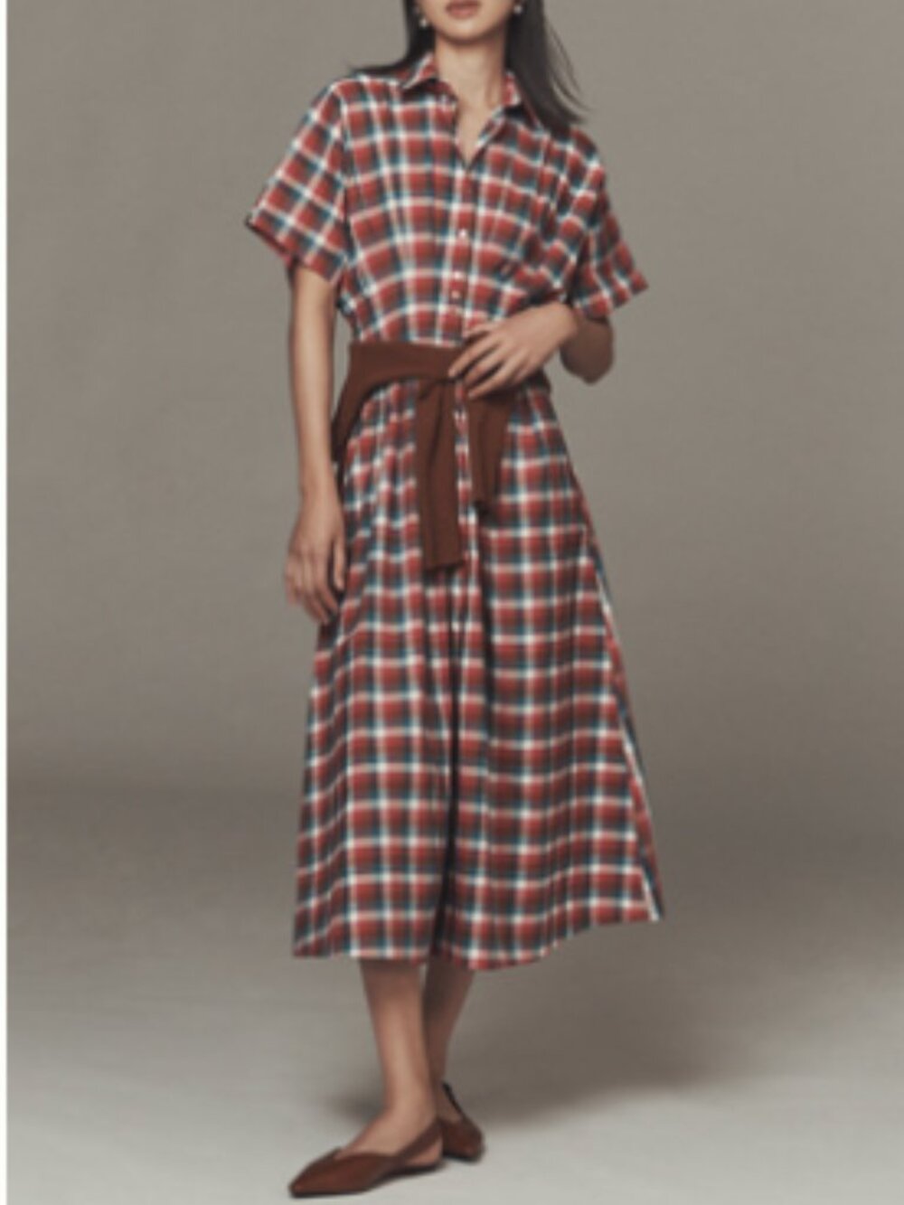 Anthropologie Tobie Shirt Dress by Exquise Size 1X